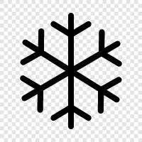 flakes, snowflakes, winter, cold icon svg