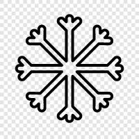 flakes, snow, winter, snowman icon svg