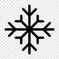 flakes, snowflakes, snow, winter icon svg