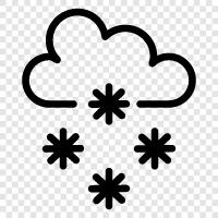 flakes, snowflakes, accumulation, falling icon svg