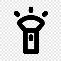 Flashlights, Flashlights for sale, LED flashlight, tactical flashlight icon svg