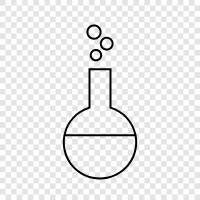 flask, stainless steel, vacuum flask, chemistry icon svg