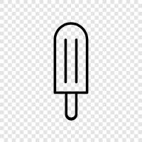 flavored ice pops, rainbow ice pops, mint ice pops, strawberry ice pops icon svg