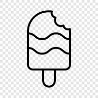 Flavors, Sundaes, Ice Cream Parlor, Ice Cream truck icon svg