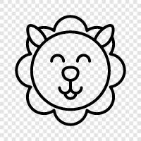 fleece, wool, lamb, ewe icon svg