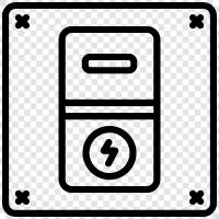 flip, toggle, fixture, outlet icon svg