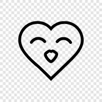 flirting, seduction, courtship, love icon svg