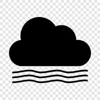 floodplain, flooding, water, water damage icon svg