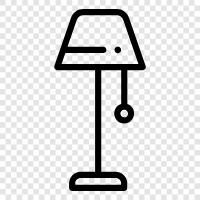 Floor Lamps, Lighting, Chandelier, Chandeliers icon svg