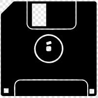 floppy disk, read/write, storage, data icon svg