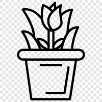 Flower Pot Planter icon