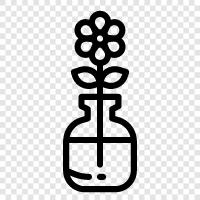 flowers, fresh flowers, bouquet, arrangements icon svg