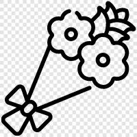 flowers, flowers delivery, florist, flowers delivery near me icon svg