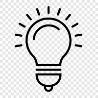 Fluorescent Light Bulb icon