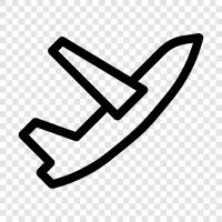 flyer, plane, aviation, flying icon svg