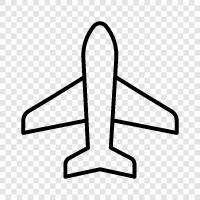 fliegen, luft, reisen, flugzeug symbol