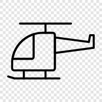 flying, rotor, lift, aircraft icon svg