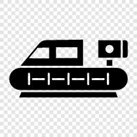 flying cars, vertical takeoff and landing, air transportation, Hover craft icon svg