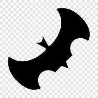 fliegen, Säugetiere, nächtliche, Fledermaus symbol