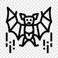 flying, bats, flying mammals, animals icon svg