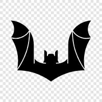 flying, mammals, echolocation, hunting bats icon svg