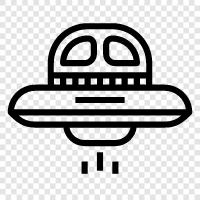 flying saucer, unidentified flying objects, ufo sightings, alien icon svg