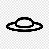 flying saucer, unidentified flying object, UFO, flying disk icon svg