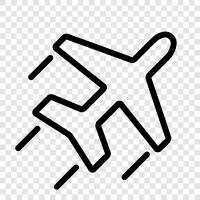 fliegen, Luftfahrt, Flugzeugteile, Flugzeugmotoren symbol