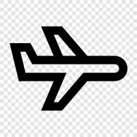 flying, aircraft, airplane, jet icon svg