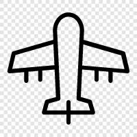 flying, aircraft, passenger, air icon svg