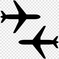 Flying, Airplanes, Aircraft, Air Travel icon svg