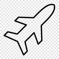 flying, airplane, aviation, takeoff icon svg