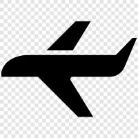 flying, airplane, transportation, Plane icon svg