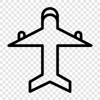 flying, airplane, jet, aircraft icon svg