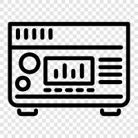 FM, AM, Kurzwelle, Satellit symbol