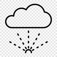 fog, rain, snow, mist icon svg