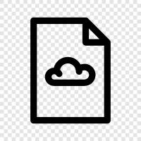 folder, document, file extension, file organization icon svg