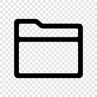 Folder, File system, Storage, Computer icon svg