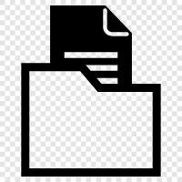 folder, document file, document, File icon svg