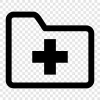 folder medic for mac, folder medic for windows, folder medic for linux, folder medic icon svg