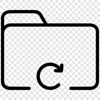 Folder reloads, Folder reloading, Folder reloading options, Folder reload icon svg