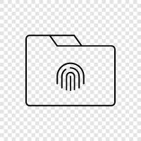 folder security, folder privacy, folder encryption, folder organization icon svg