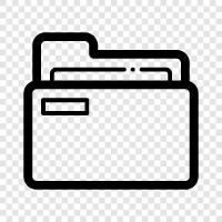 Folder Size, Folder Structure, Folder Options, Folder Contents icon svg