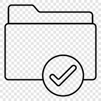 Folder structure, Folder options, Folder properties, Folder location icon svg