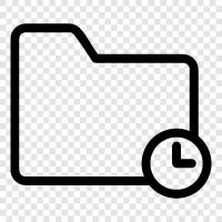 folder waiting, waiting for a file, file folder, waiting for a document icon svg