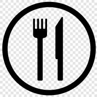 food, dining, cuisine, restaurant icon svg