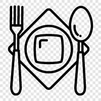 Essen, Kochen, Küche, Restaurant symbol