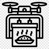 food delivery, drone food delivery, drone delivery food, drone food delivery services icon svg