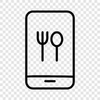 food delivery, online food, online food orders, online food delivery icon svg