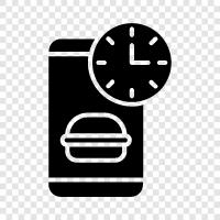 food, meal time, eating, snacks icon svg